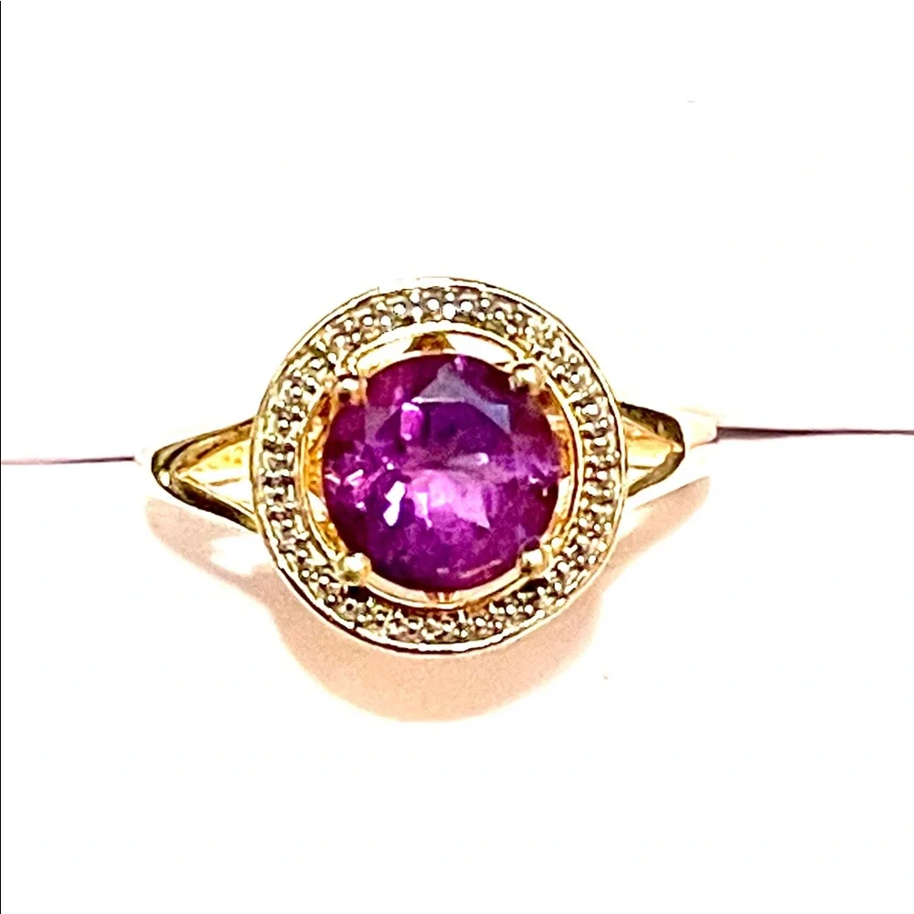 Sterling Amethyst Ring